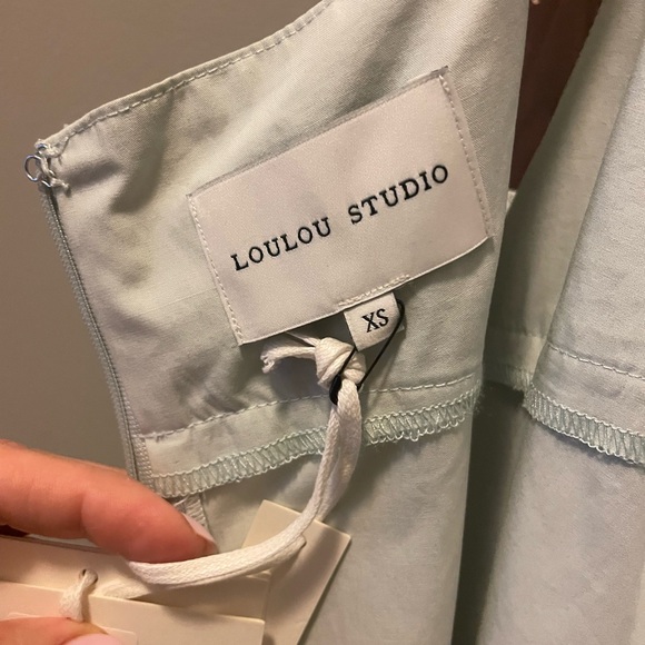 LouLou Studio Light Blue Dress with Tags - Picture 5 of 6